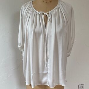 Elegant White Women's Top